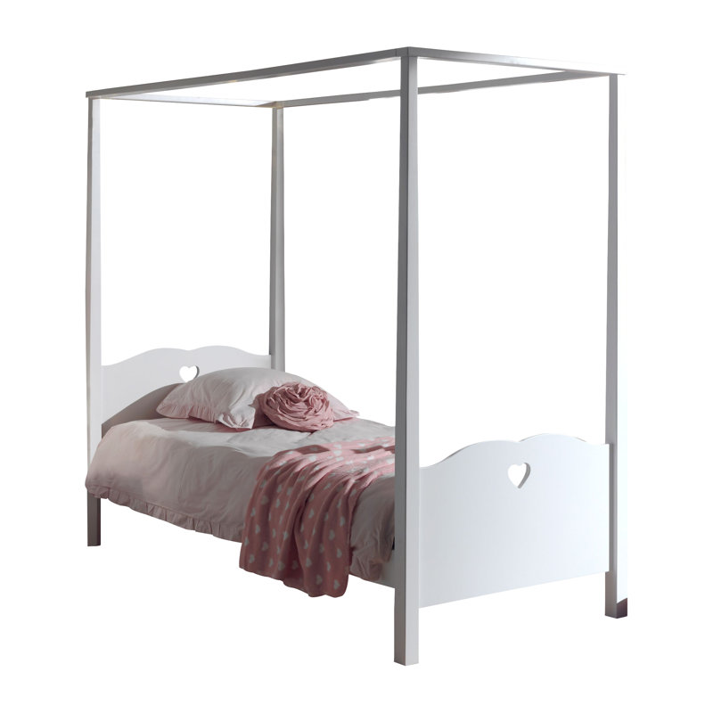 Vipack European Single Canopy Bed Wayfair.co.uk